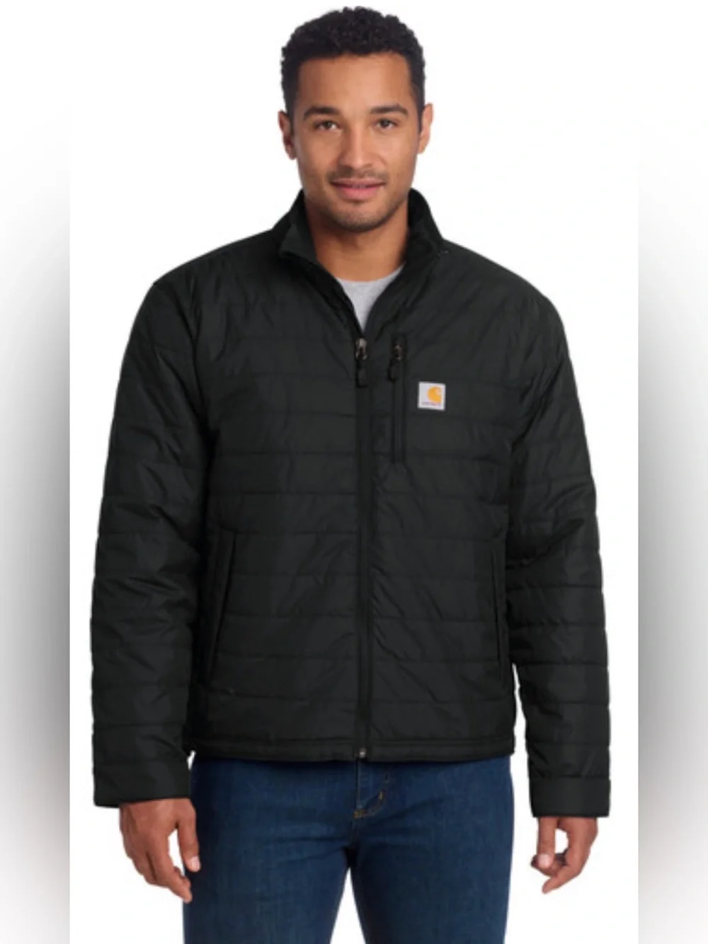 Carhartt Gilliam Rain Defender Men’s Black Quilted Puffer Jacket